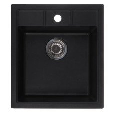 Мойка кухонная Zerix ZS-4651S-14 Черный металлик (ZX4570)