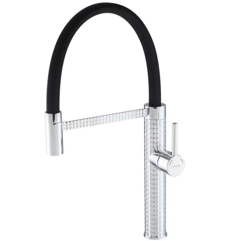 Смеситель для кухни Mixxus Premium Oliwer 017 REFL.BLACK (MI6965)