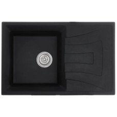Мойка кухонная Haiba HB8104-G226 Black 780x500x200 (HB0987)