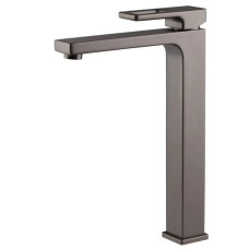 Змішувач для умивальника високий Koer KB-11009-07 (Колір графіт) (KR5978)