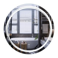 Зеркало Mixxus Premium WAVE MC04-90 с Led Touch, Anti-fog, димером (3-6,5kK) (MP6637)