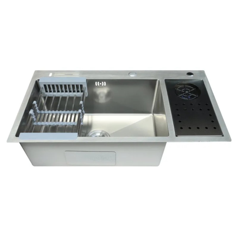 Мойка Zerix ZH8245-SET-08 Micro Decor SS Color из нержавеющей стали (цвет нерж.) (ZM5593)