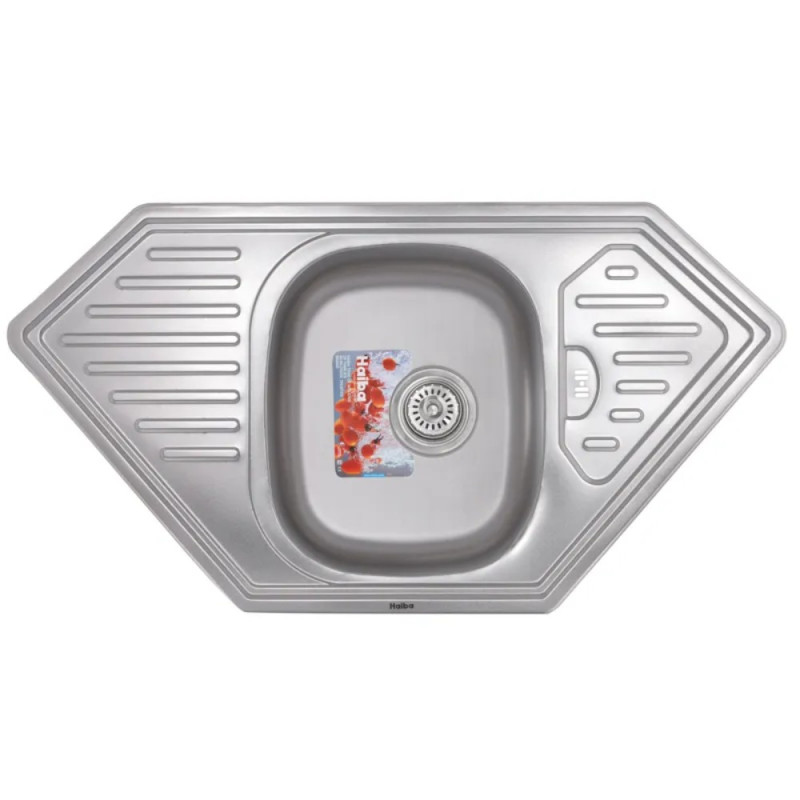 Мойка кухонная Haiba 95x50 (Satin) (HB0656)