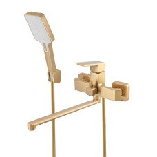 Смеситель для ванны Haiba GAUDI 006 EURO BRUSHED GOLD (HB9598)