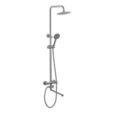 Душевая колонна со смесителем Mixxus DVE-006-J из нерж. стали SUS304 (MI6085)