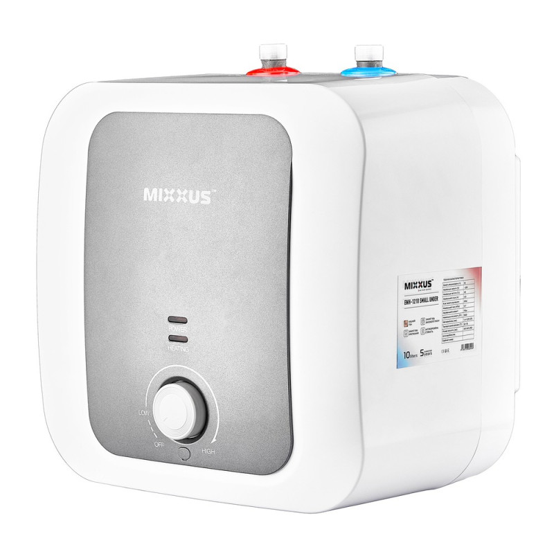 Водонагрівач "Під мийку" MIXXUS EWH-1210 SMALL UNDER накопичувальний 10 л, мокрий тен 1,5 kW (WH0604)