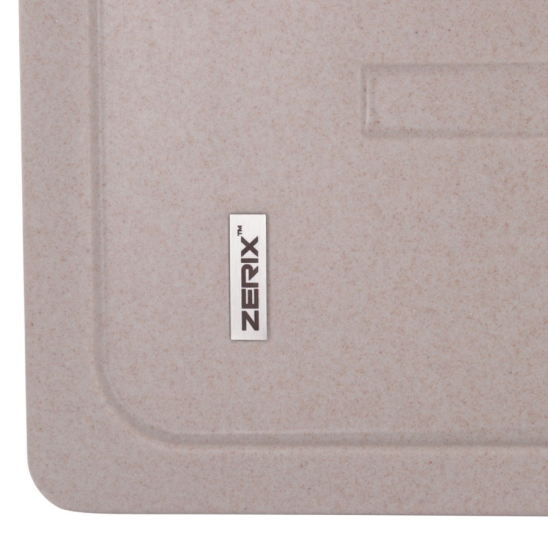 Мийка кухонна Zerix ZS-6243S-06 Бежева (ZX4573)