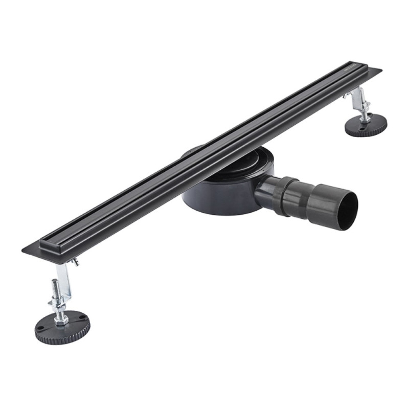 Душевой трап с нерж. стали SUS304 Mixxus Drain-05-60-Slim Black (30x600 мм) (Черный) (MI6169)