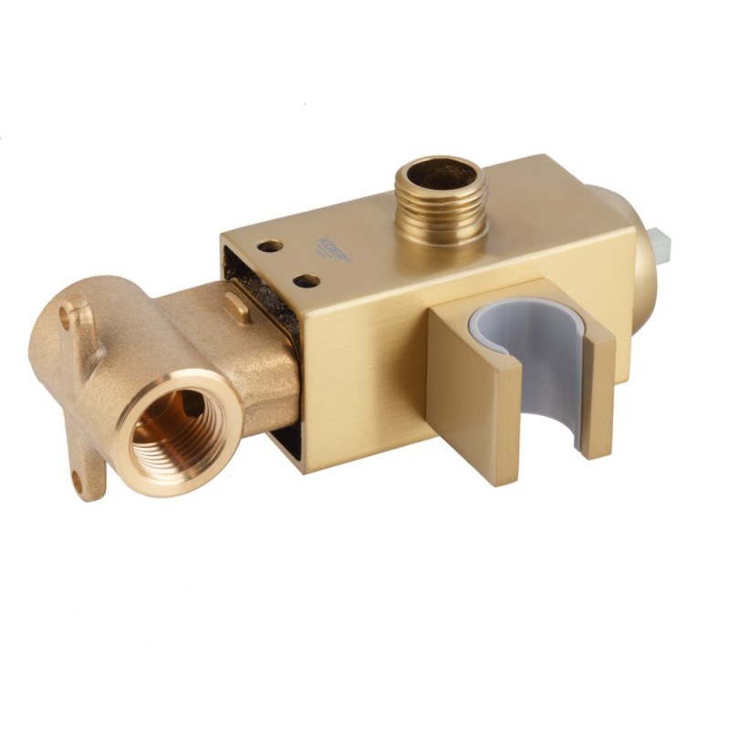 Змішувач для гігієнічного душу вбудований Koer KB-23009-12 (Колір матове золото) (KR5984)