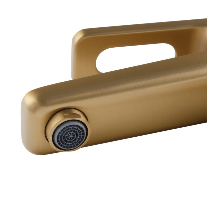 Змішувач для умивальника Koer KB-10031-12 (Колір матове золото) (KR5973)