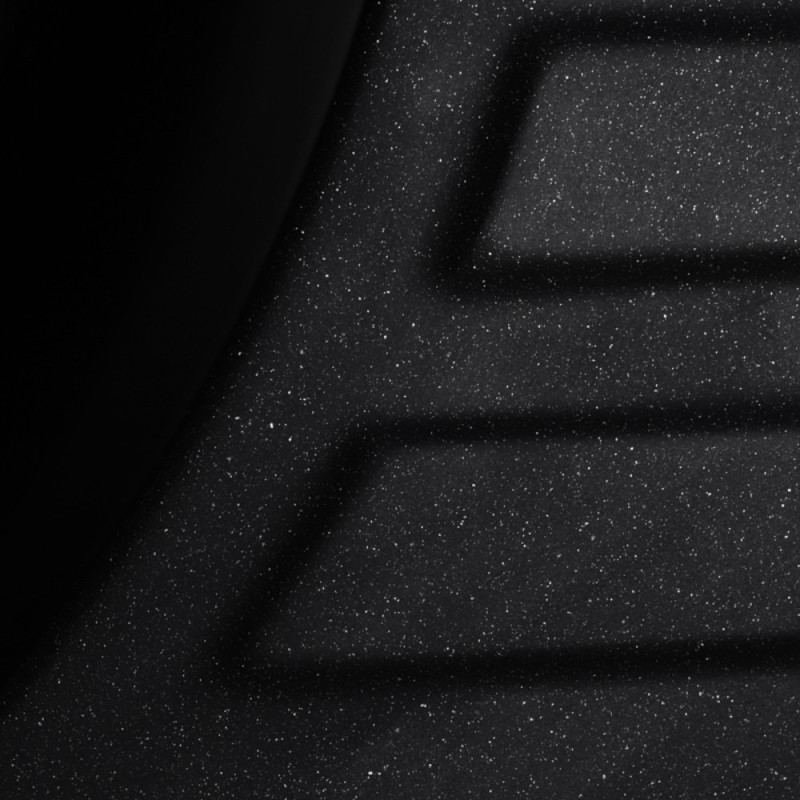 Мийка кухонна HAIBA HB8311-G226 BLACK 570x450x180 (HB0979)