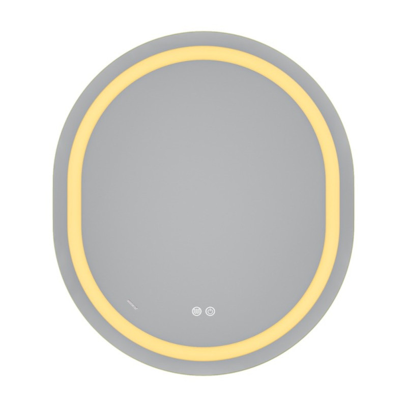 Дзеркало Mixxus Premium ELLIPSE MV05-80x70-Reverse з Led Touch, Anti-fog, димером (3-6,5kK) (MP6643)