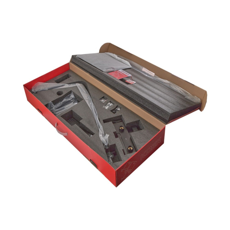 Душевая колонна со смесителем Koer KB-56010-05 (Цвет черный) (KR3495)