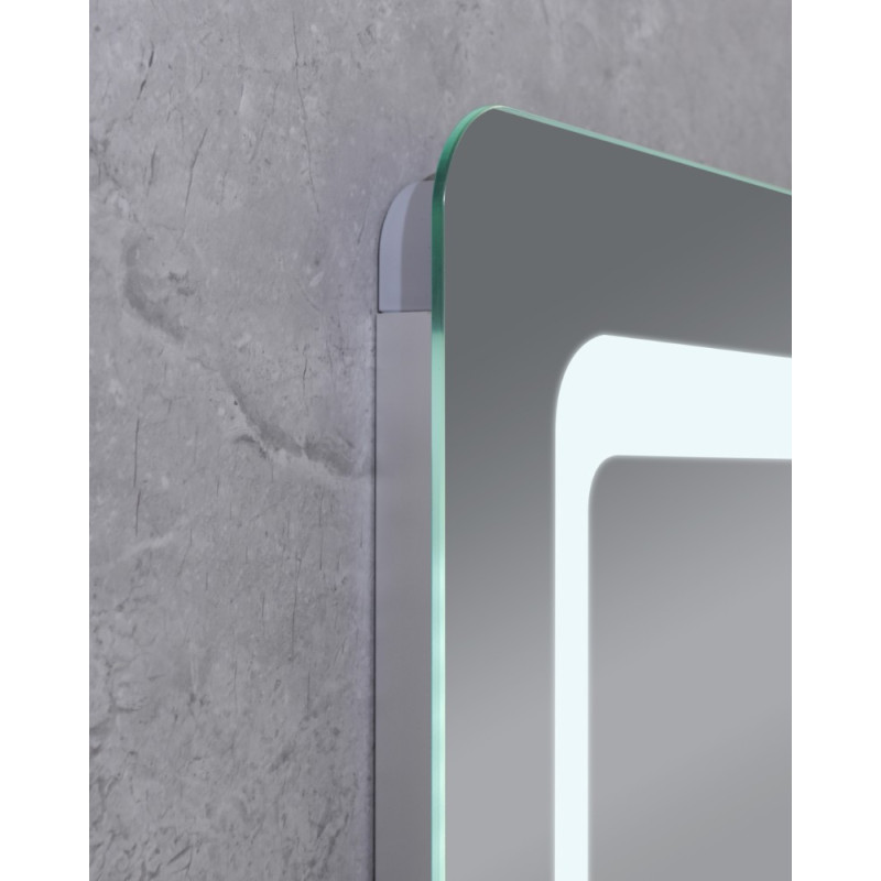 Дзеркало Mixxus TWEE MR09-80x60-Reverse з Led Touch, Anti-fog, димером, регулятором яскравості (MI6660)
