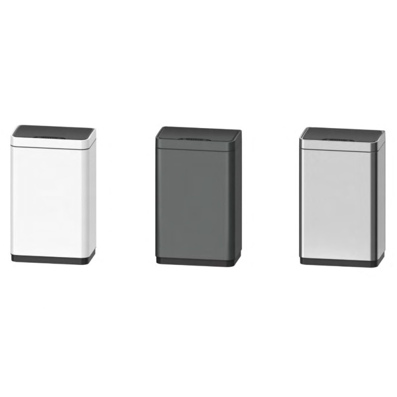 Відро для сміття сенсорне прямокутне Koer TC-020312-07 12 л колір графіт (KR5587)