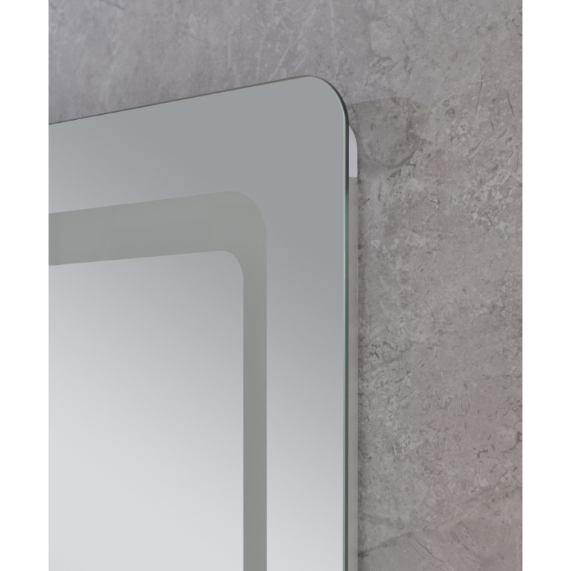 Дзеркало Mixxus TWEE MR09-80x60-Reverse з Led Touch, Anti-fog, димером, регулятором яскравості (MI6660)