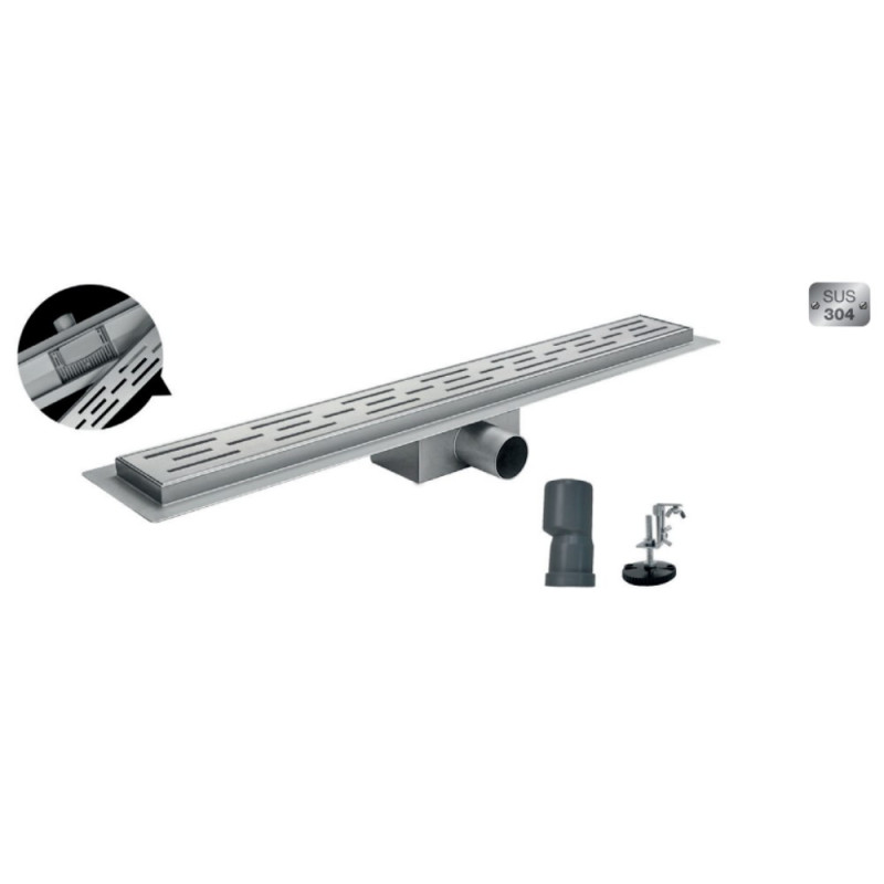 Душевой трап из нержавеющей стали SUS304 Koer FD01-70x700 (KR3274)