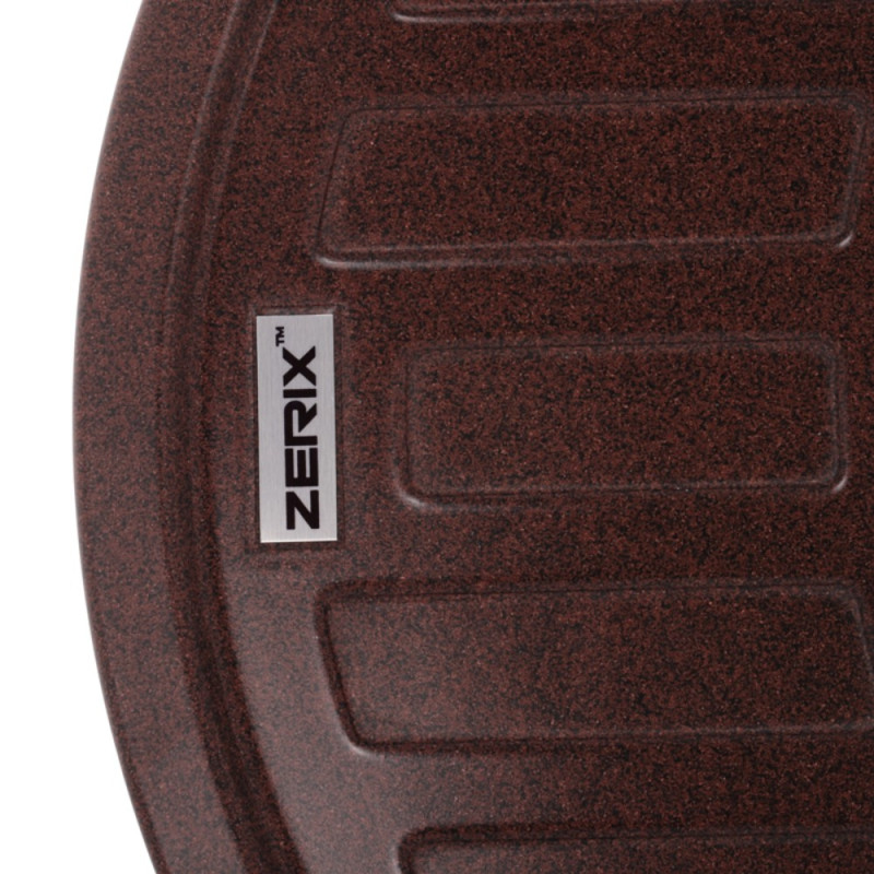 Мойка кухонная Zerix ZS-6250R-12 Коричневая (ZX4552)
