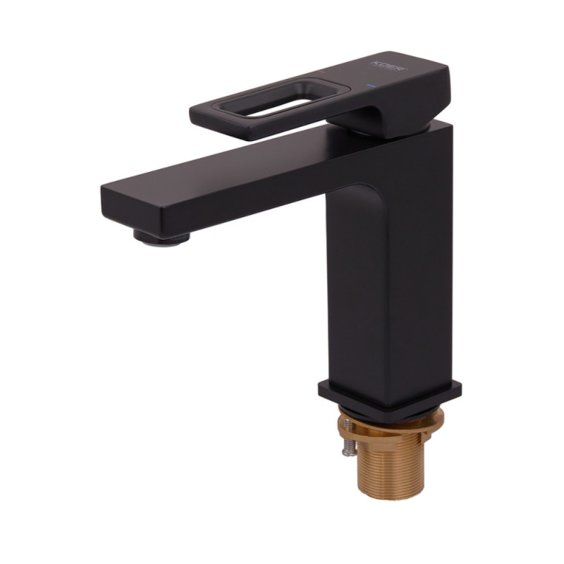 Смеситель для умывальника Koer KB-10009-05 (Цвет черный) (KR3499)