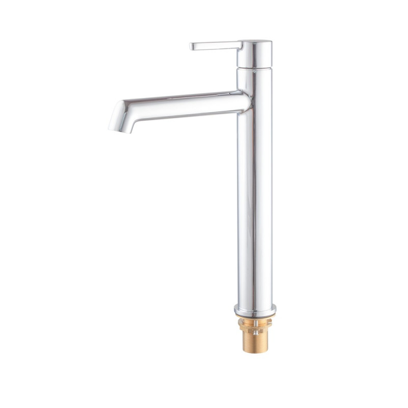 Смеситель для умывальника высокий Koer KB-11029-01 Цвет хром (KR5479)