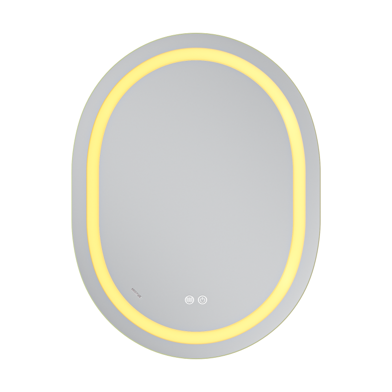 Зеркало Mixxus Premium ELLIPSE MV05-80x60-Reverse с Led Touch, Anti-fog, димером (3-6,5kK) (MP6642)