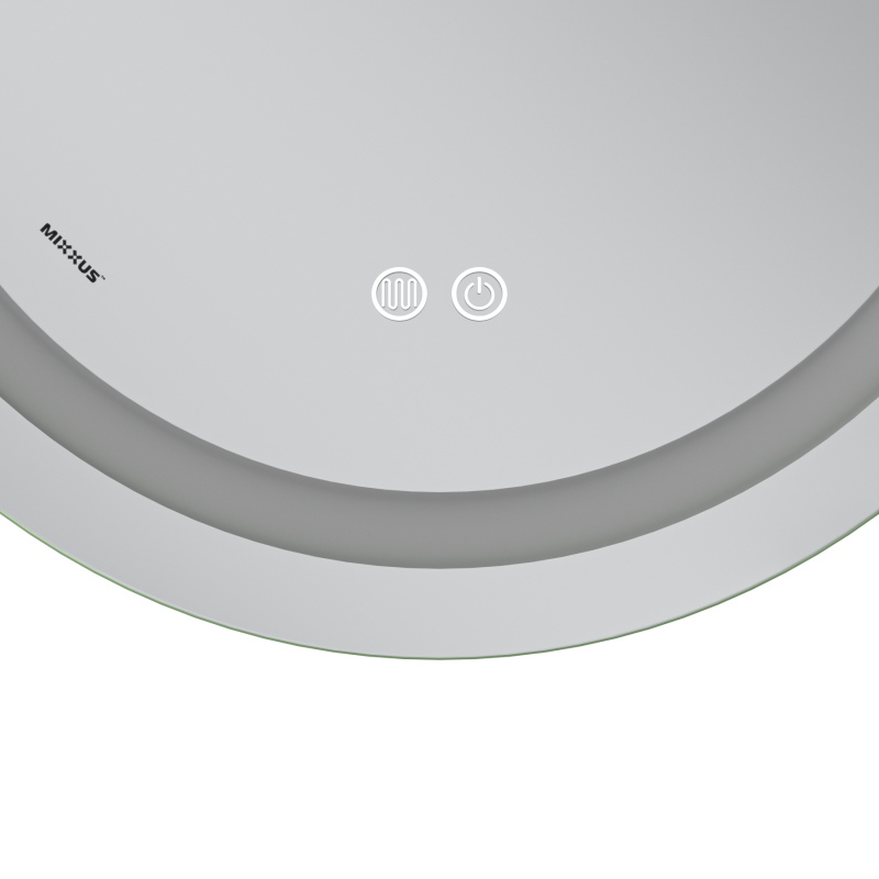 Зеркало Mixxus Premium ELLIPSE MV05-80x60-Reverse с Led Touch, Anti-fog, димером (3-6,5kK) (MP6642)