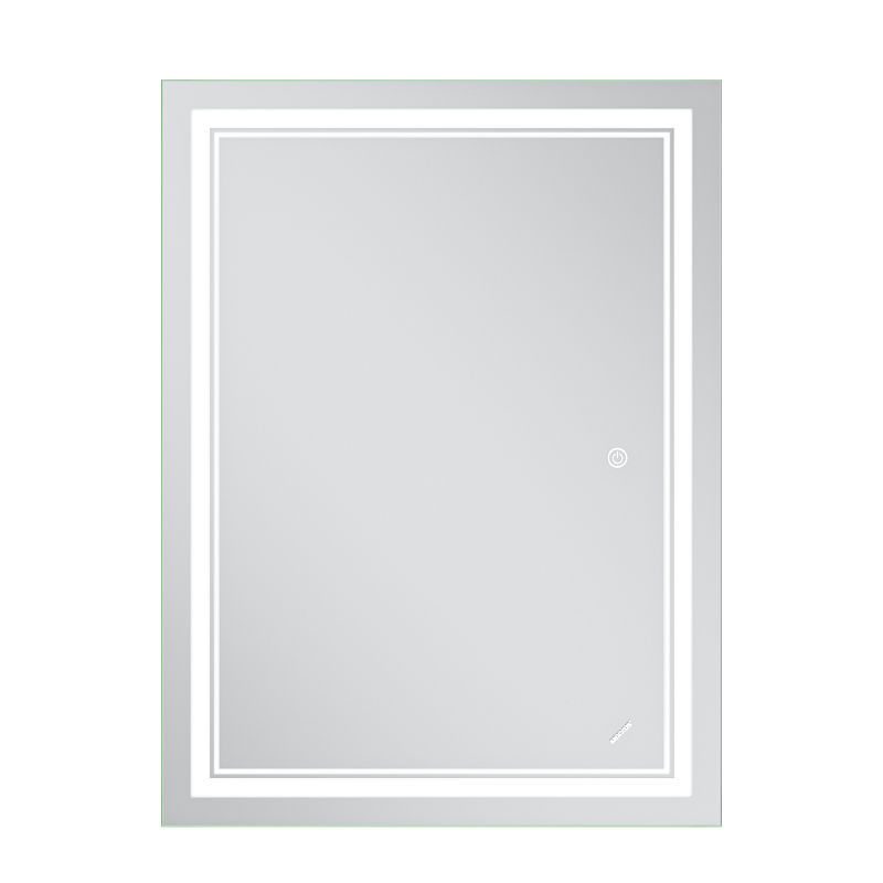 Дзеркало Mixxus Premium QUADRO MR20-80x60-Reverse з Led Touch, Anti-fog, димером, регулятором яскравості (MP6619)