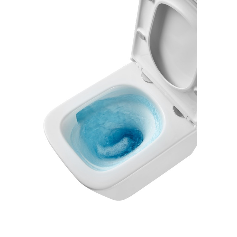 Подвесной унитаз Mixxus Premium Quadro-0301-T3 490x340x360mm, система смыва TORNADO 3.0 (MP6453)