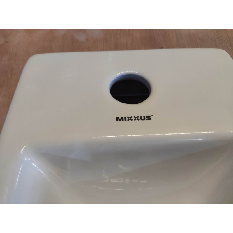 Раковина мебельная Mixxus Premium QUADRO-1501 400х215х105mm с отверстием под смеситель (MP6502)