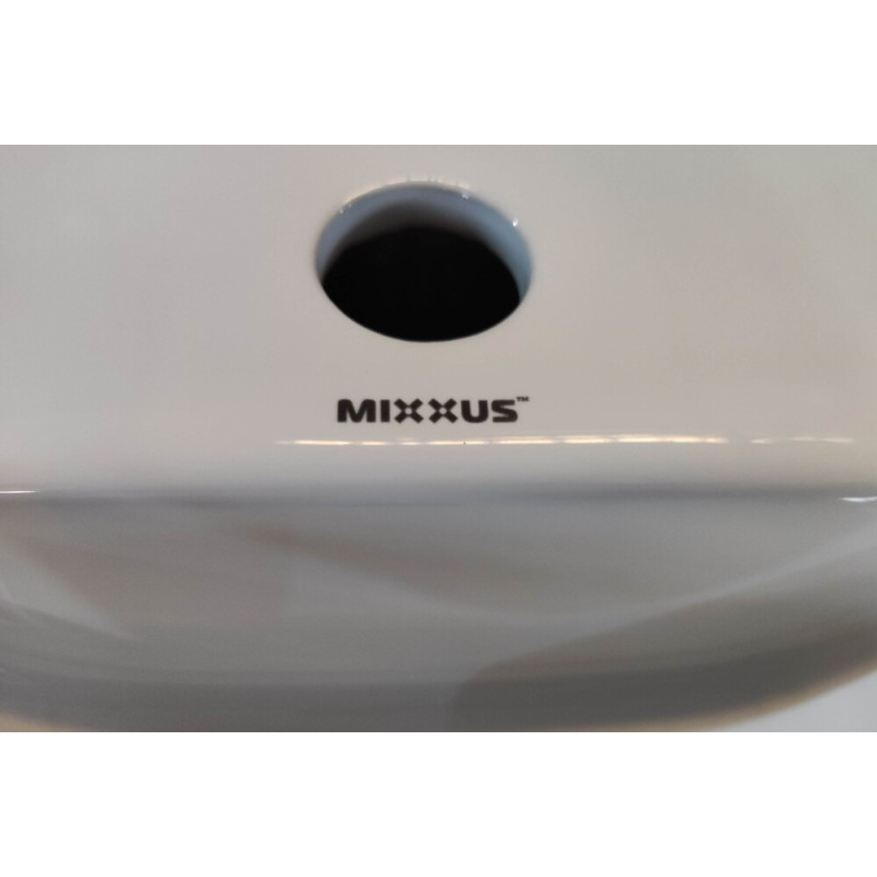 Раковина подвесная Mixxus Premium QUADRO-1201-R 430х265х135mm с отверстием под смеситель (MP6504)