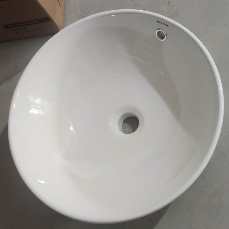 Раковина накладная Mixxus Premium ELLIPSE-0205 430х430х150mm с переливом (MP6530)