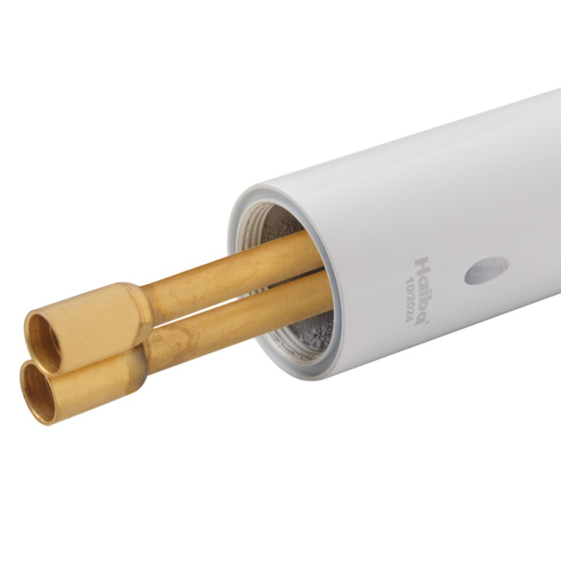 Смеситель для умывальника HAIBA ALEX 001 HIGH WHITE-CHROME (HB9564)