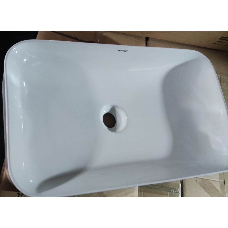 Раковина накладна Mixxus Premium QUADRO-0106 600х355х130mm (MP6523)