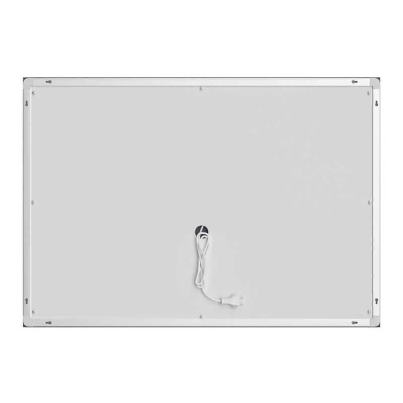 Дзеркало Mixxus Premium QUADRO MR20-120x80 з Led Touch, Anti-fog, димером, регулятором яскравості, лінзою (MP6624)