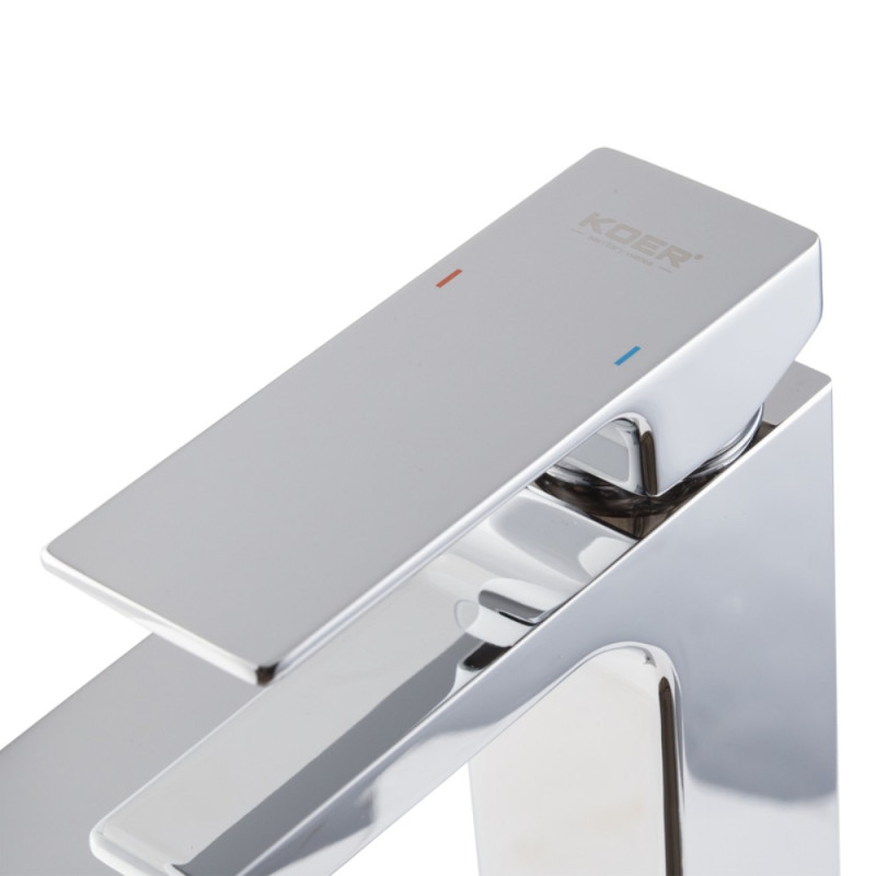 Смеситель для умывальника Koer KB-10039-01 (Цвет хром) (KR5994)
