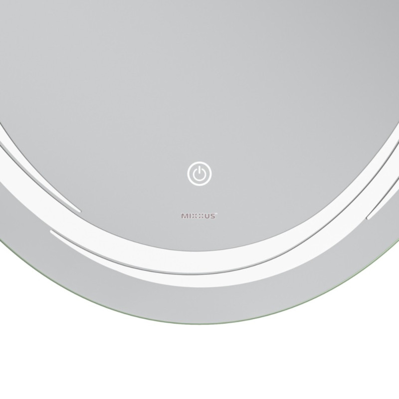 Зеркало Mixxus Premium WAVE MV04-60x80 с Led Touch, Anti-fog, димером (3-6,5kK) (MP6636)
