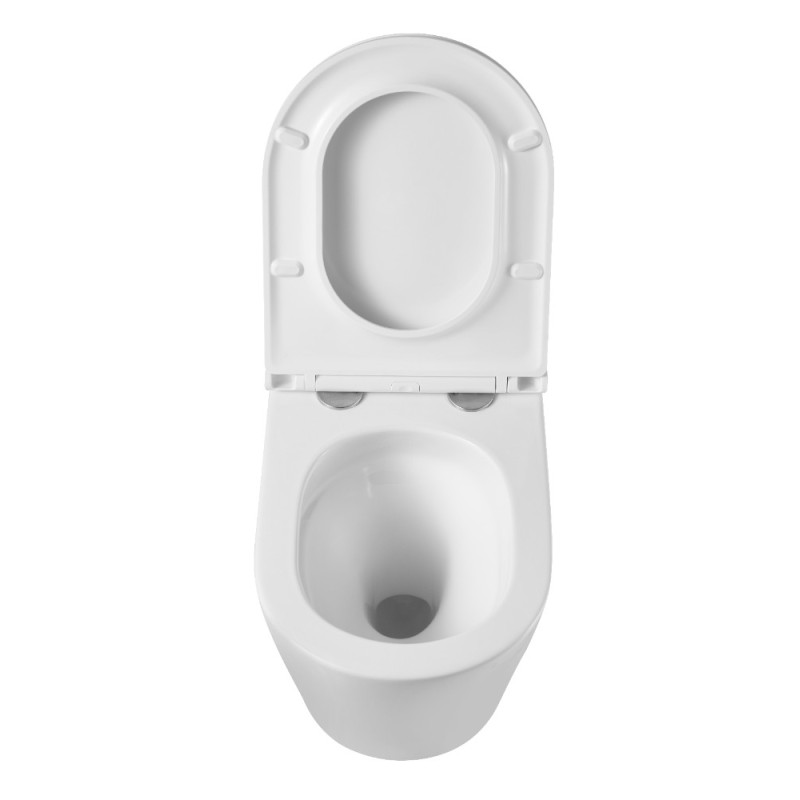 Унітаз підвісний Mixxus Premium Bevel-0301-T3 515x355x365mm, система змиву Tornado 3.0 (MP6472)