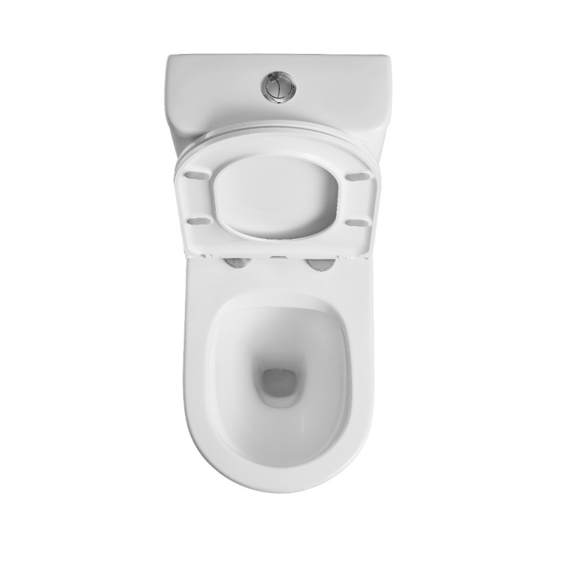 Унітаз-компакт Mixxus Premium WAVE-0403-R  675х395х870mm, система змиву RIMLESS (MP6606)
