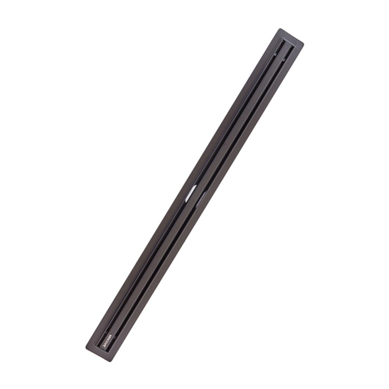 Душевой трап с нерж. стали SUS304 Mixxus Drain-05-70-Slim Black (30x700 мм) (Черный) (MI6170)