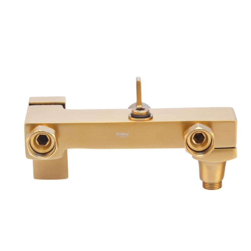 Душова колона зі змішувачем HAIBA GAUDI 009-J BRUSHED GOLD (HB9584)