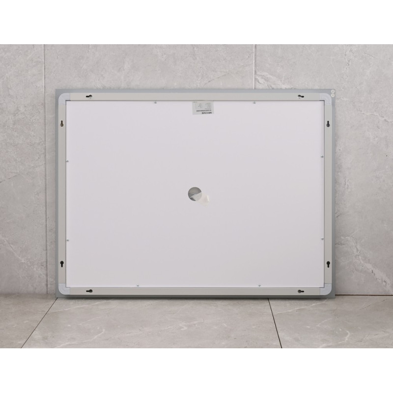Зеркало Mixxus WARM MR02-100x60 с Led Touch, Anti-fog, димером, регулятором яркости, часами (MI6003)