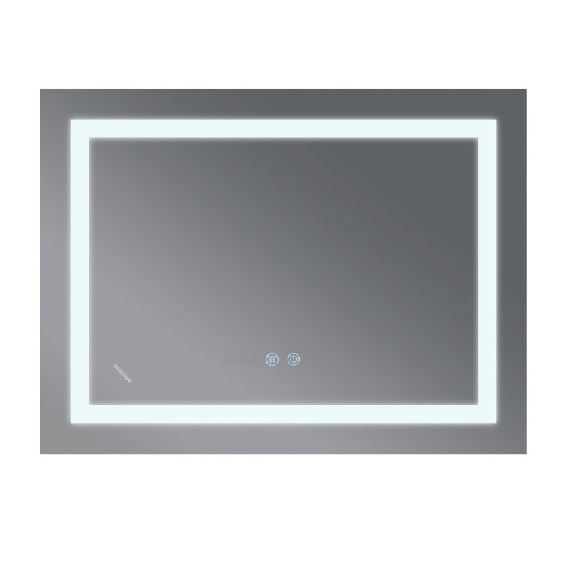 Зеркало Mixxus WARM MR12-80x60-Reverse с Led Touch, Anti-fog, димером, регулятором яркости (MI6672)