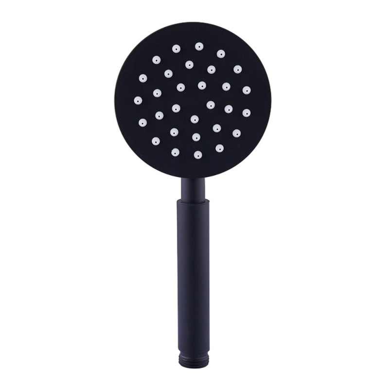 Лейка для душа Mixxus SH-01.SUS Black из нерж. стали (MI6119)
