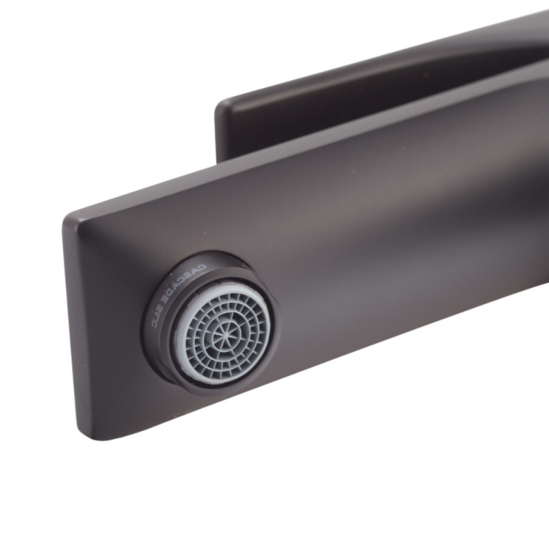 Змішувач для умивальника Koer KB-10010-05 (Колір чорний) (KR3479)