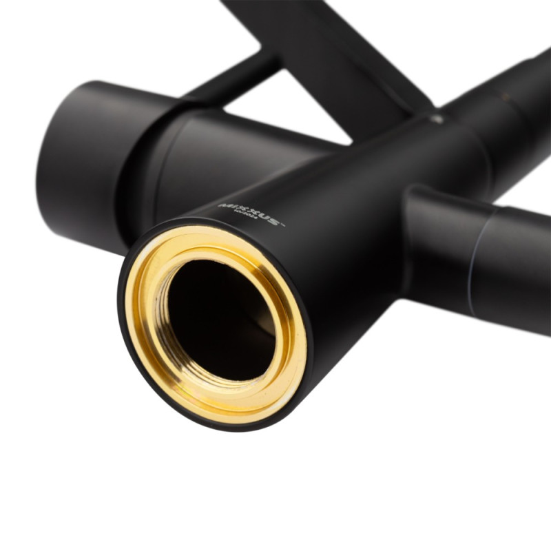Смеситель для кухни Mixxus Premium Magnet 021 BLACK REFL.BLACK (MI6974)