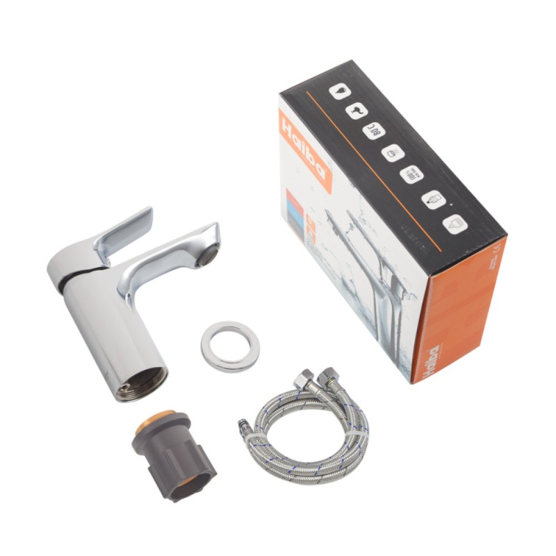 Смеситель для умывальника Haiba Arno 001 (NUT) (HB9674)
