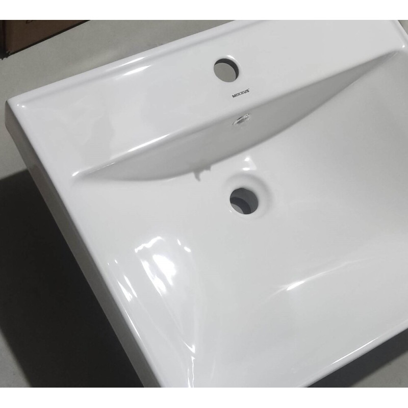 Раковина мебельная MIXXUS PREMIUM STYLE-1501 600х480х190mm с отверстием под смеситель и переливом (MP6498)