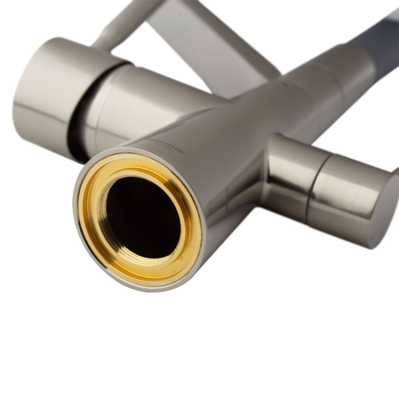 Смеситель для кухни Mixxus Premium Magnet 021 SS COLOR REFL.GREY (MI6976)