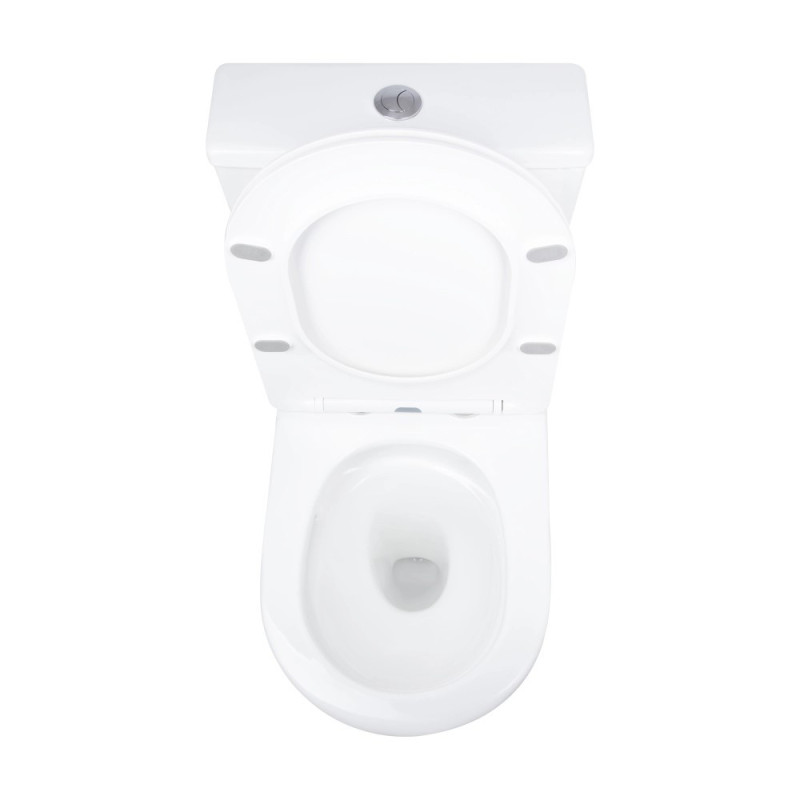 Унітаз-компакт Mixxus BEVEL-0404-T3 660х360х800mm, система змиву TORNADO 3.0 (MI6726)