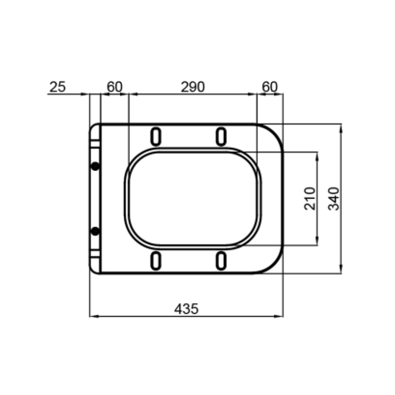 Сидіння-кришка для унітазу Mixxus SEAT COVER WAVE-2001 з мікроліфтом 430х338х35mm (MI6693)